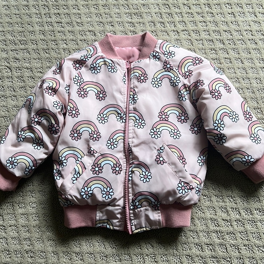 Huxbaby reversible bomber jacket